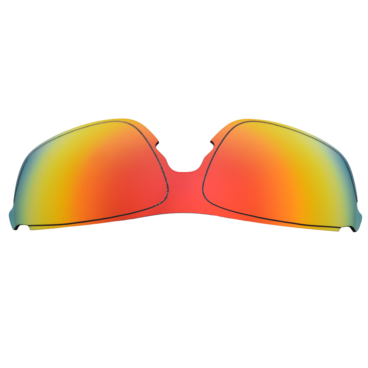 Imytpft Compatible/Replacement For Lenses Oakley EVZero Pitch  Red Polarized