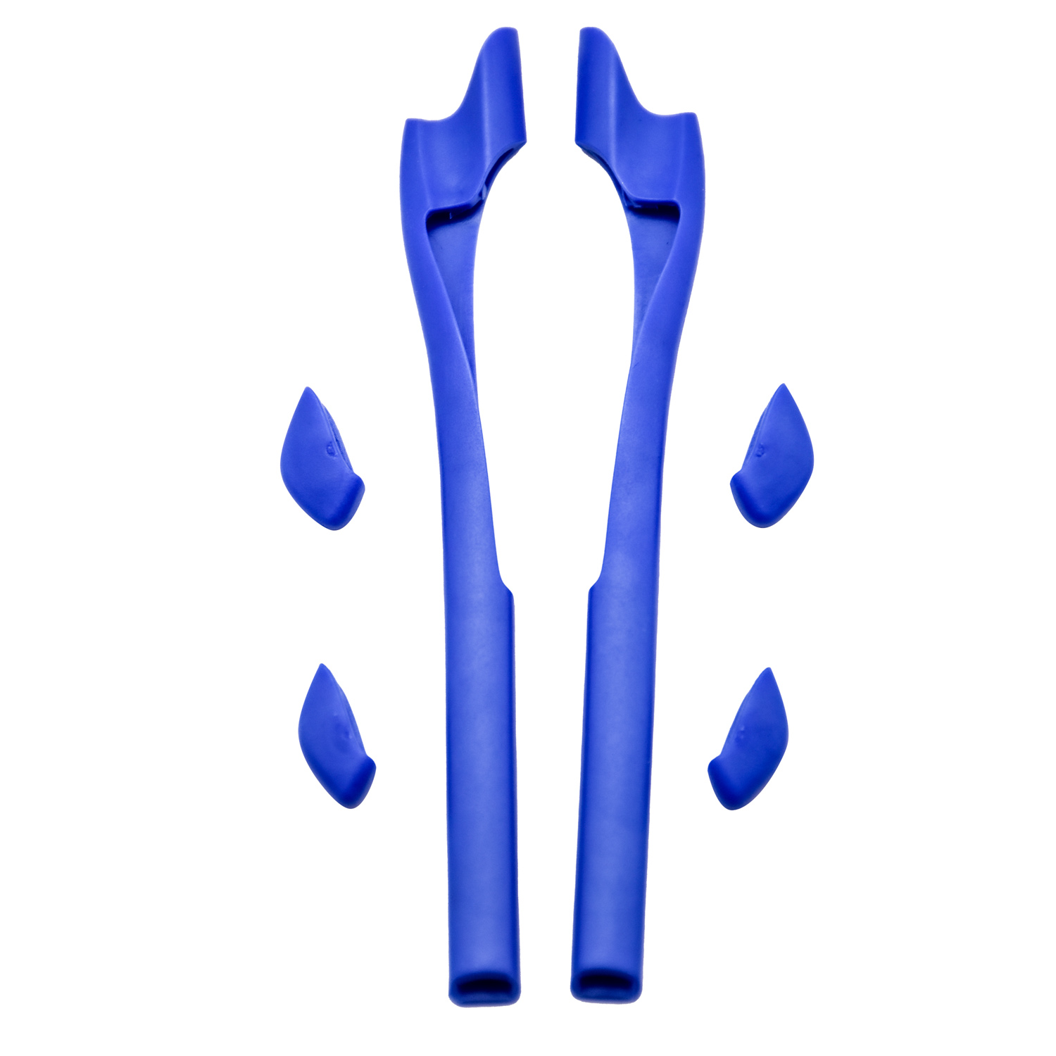 Imytpft Dark Blue Compatible/Replacement For Oakley Half Jacket 2.0 XL Sunglasses  Silicone Leg Set Rubber Kit