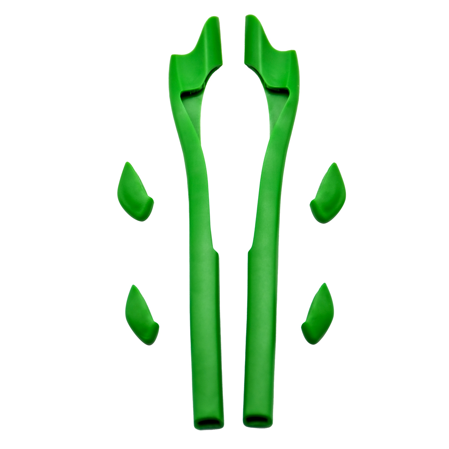 Imytpft Green Compatible/Replacement For Oakley Half Jacket 2.0 XL Sunglasses  Silicone Leg Set Rubber Kit