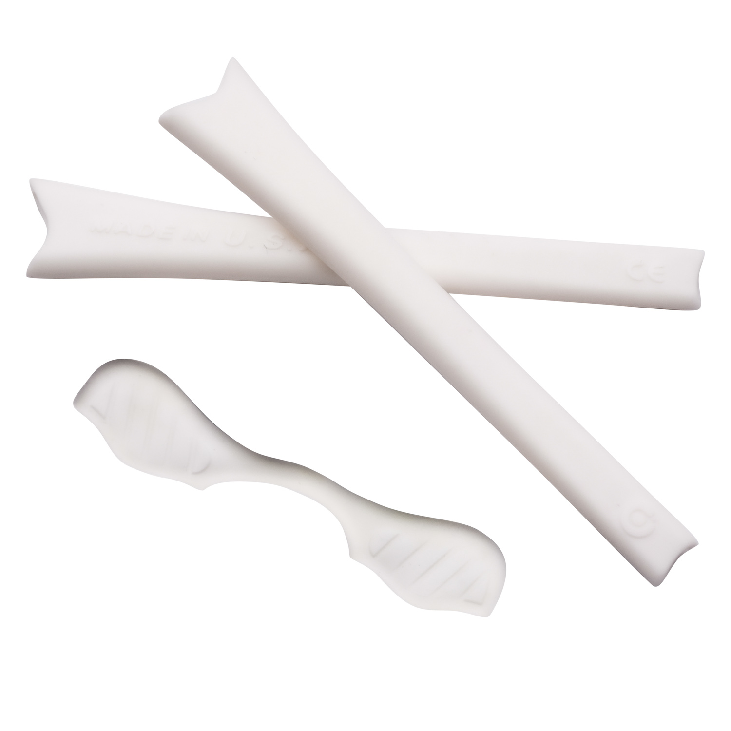 Imytpft White Compatible/Replacement For Oakley Radar Sunglasses Rubber Kit