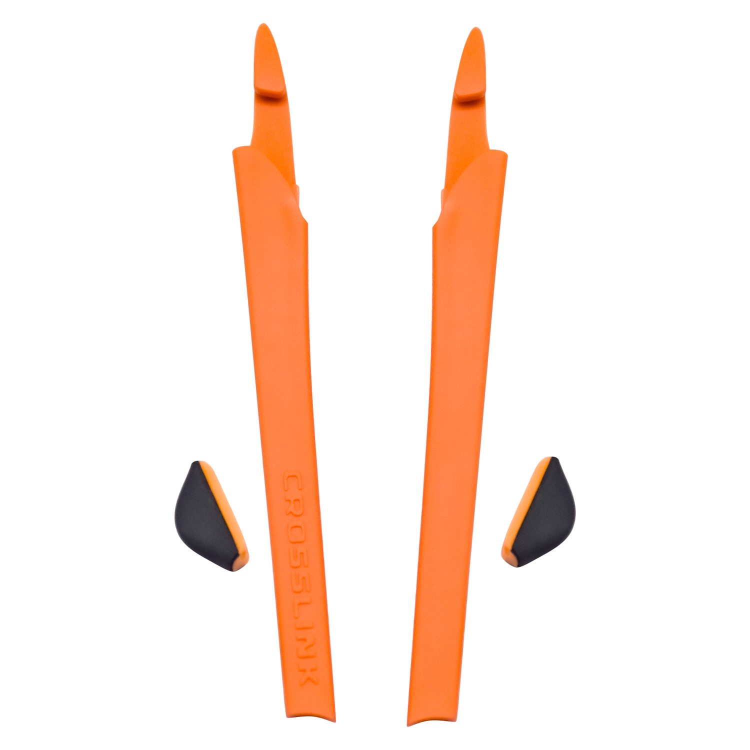 Imytpft Orange Compatible/Replacement Silicone Leg Set For Oakley Crosslink Sunglasses Rubber Kit