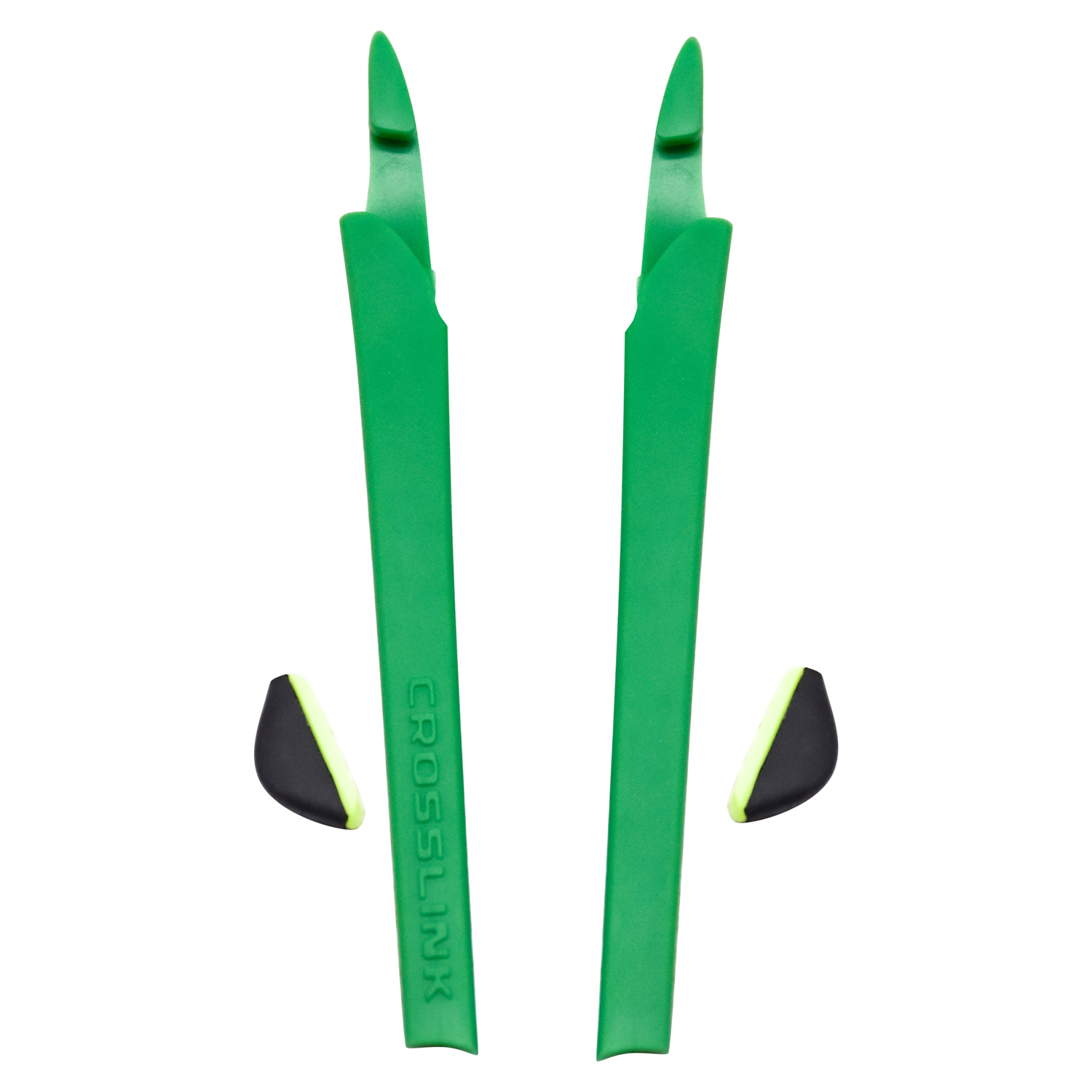 Imytpft Green Compatible/Replacement Silicone Leg Set For Oakley Crosslink Sunglasses Rubber Kit