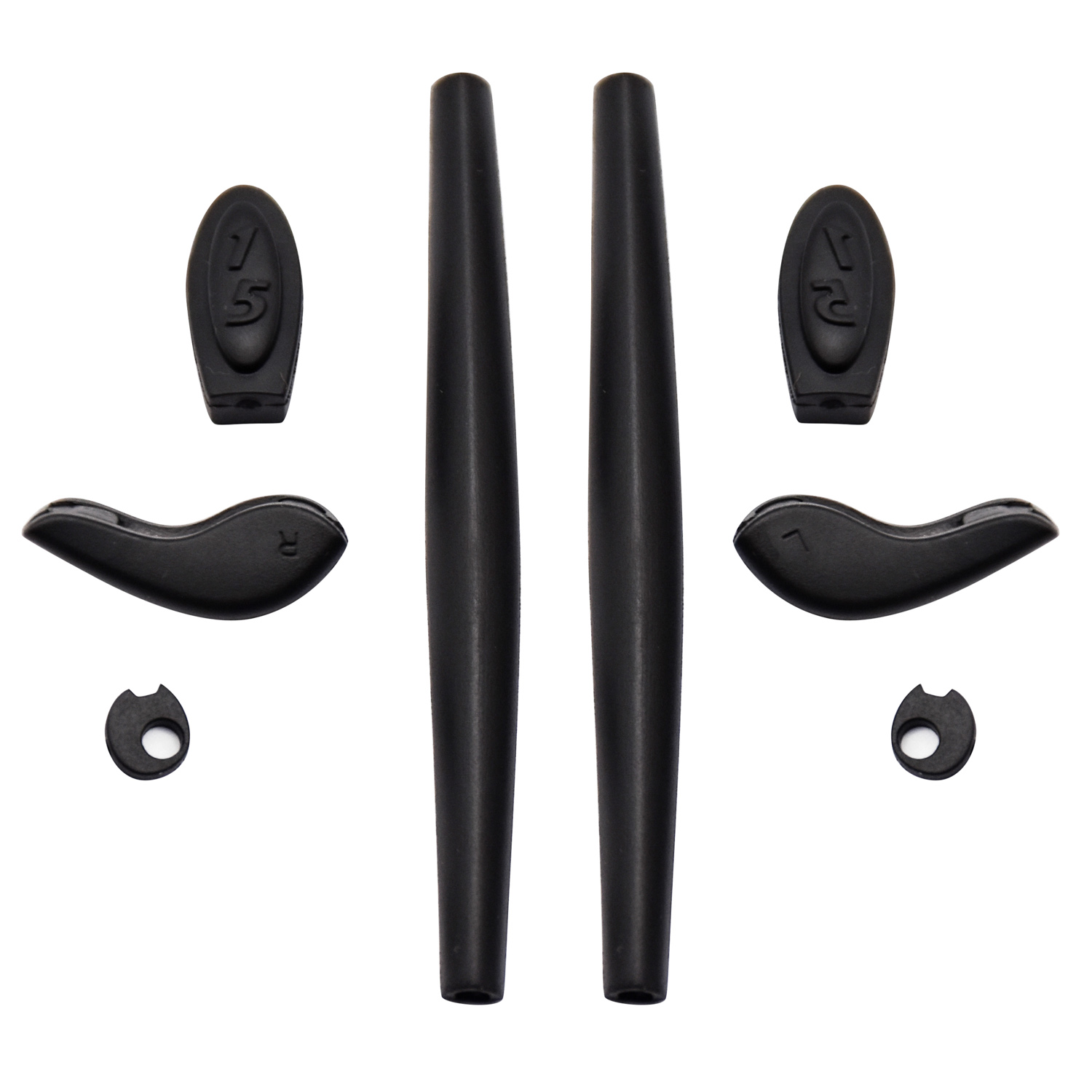 Imytpft Black Compatible/Replacement Silicone Leg Set For Oakley Juliet Sunglasses Rubber Kit