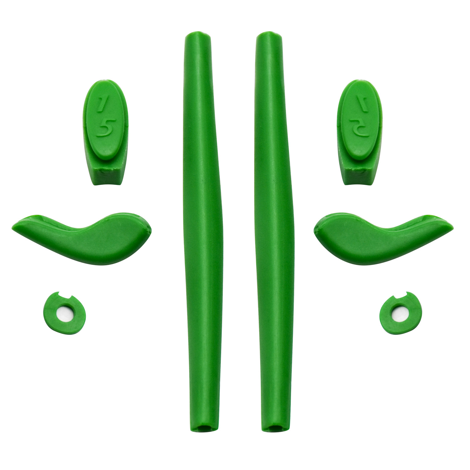 Imytpft Green Compatible/Replacement Silicone Leg Set For Oakley Juliet Sunglasses Rubber Kit