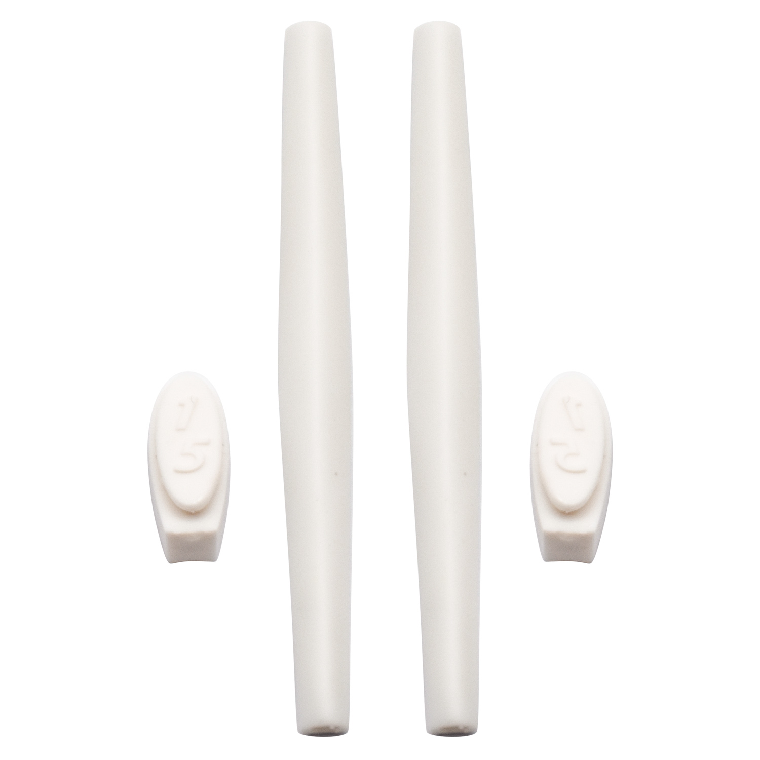 Imytpft White Compatible/Replacement Silicone Leg Set For Oakley X Metal XX Sunglasses Rubber Kit