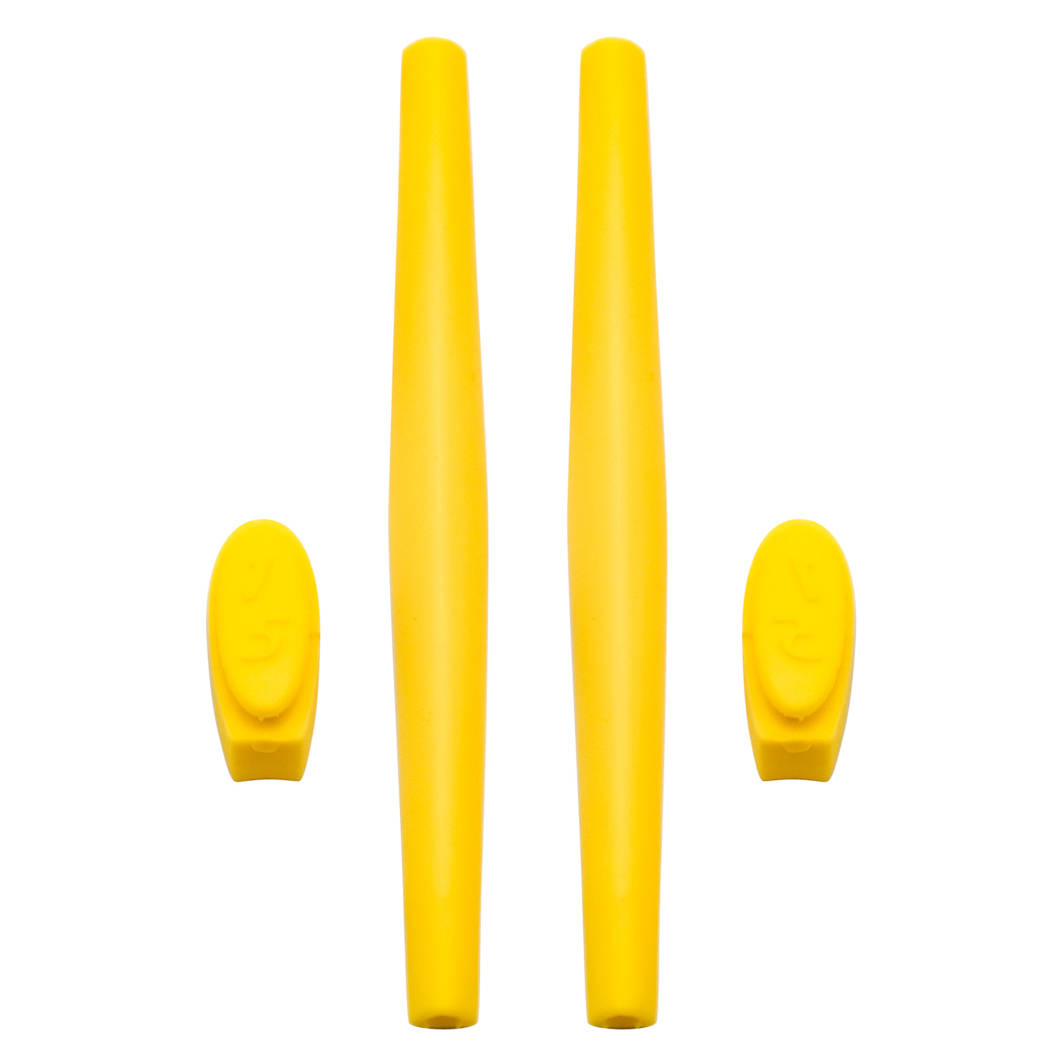 Imytpft Yellow Compatible/Replacement Silicone Leg Set For Oakley X Metal XX Sunglasses Rubber Kit