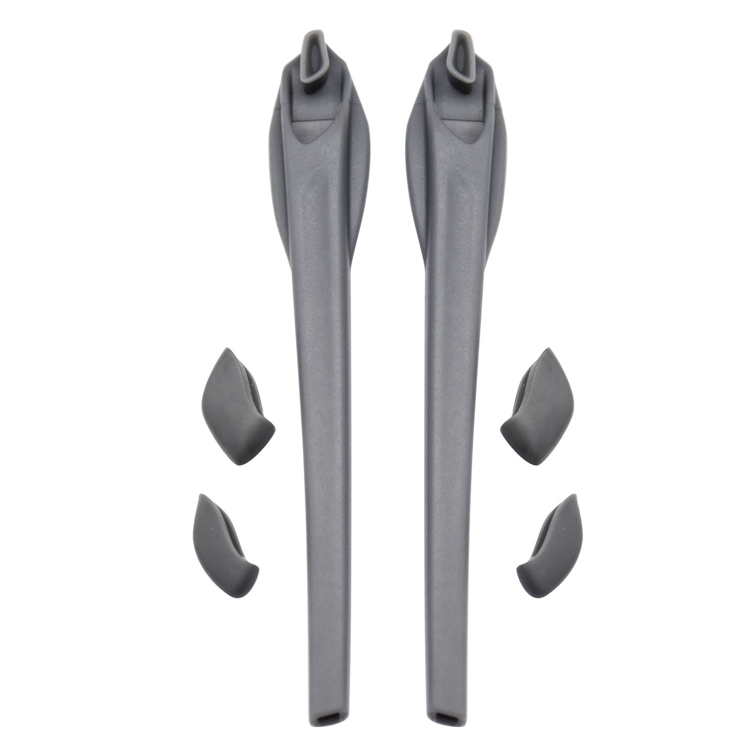Imytpft Dark Grey Compatible/Replacement Silicone Leg Set For Oakley Flak 2.0/Flak 2.0 XL Sunglasses Rubber Kit