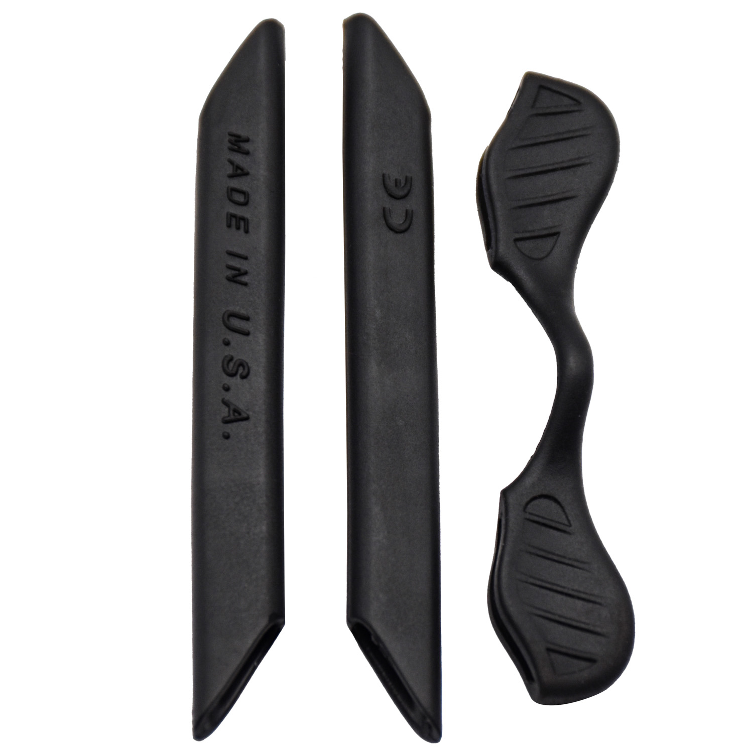 Imytpft Black Compatible/Replacement Silicone Leg Set For Oakley Radarlock Sunglasses Rubber Kit