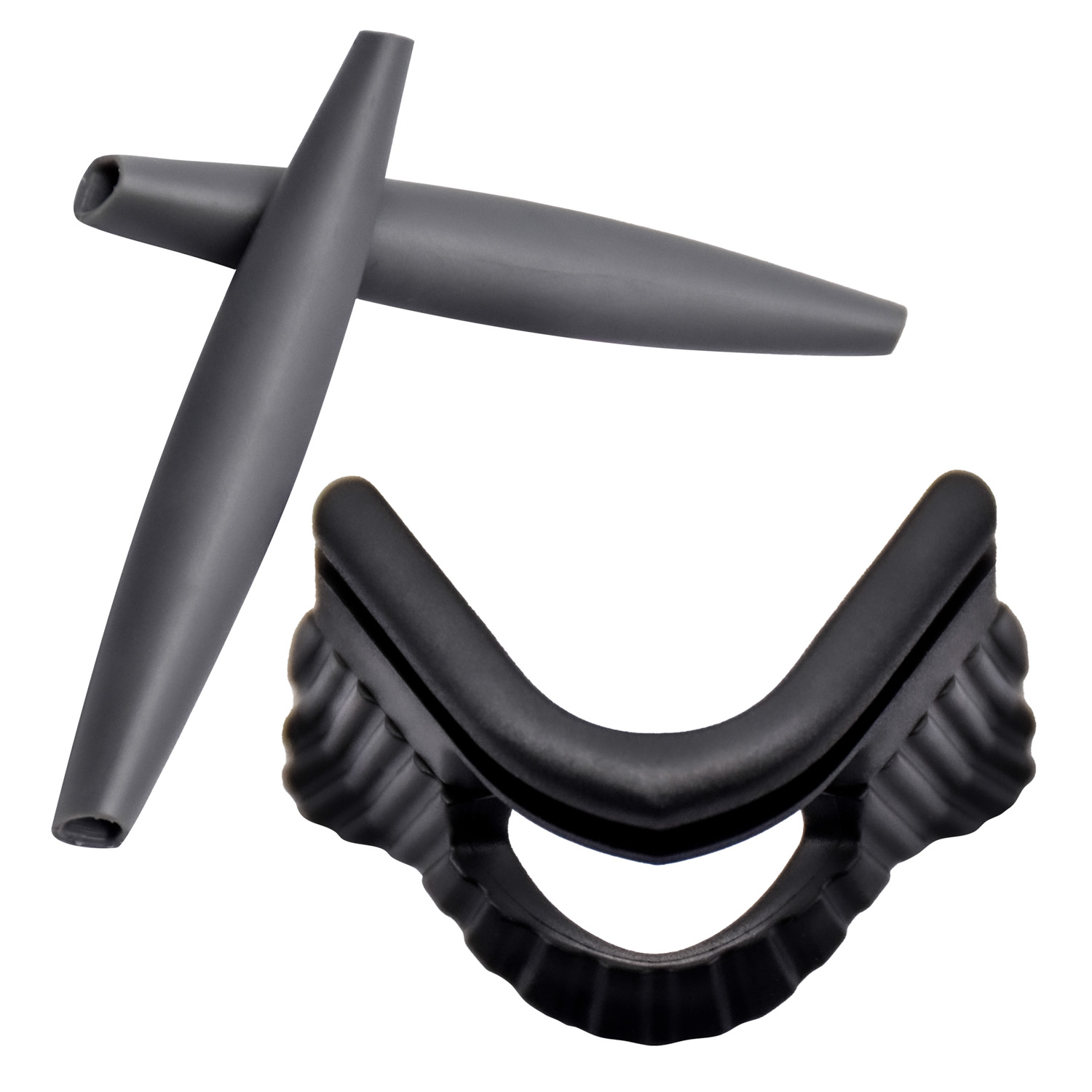 Imytpft Dark Grey Compatible/Replacement Silicone Leg Nose Pads For Oakley M Frame Series Earsocks Rubber Kit