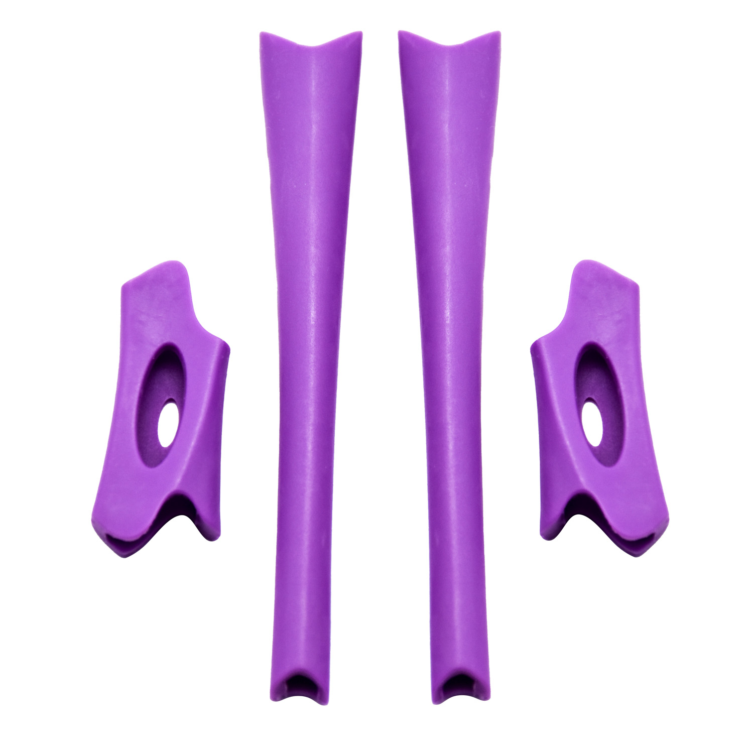 Imytpft Purple Compatible/Replacement For Rubber Kit Oakley Flak Jacket /Flak Jacket XLJ  Earsocks  