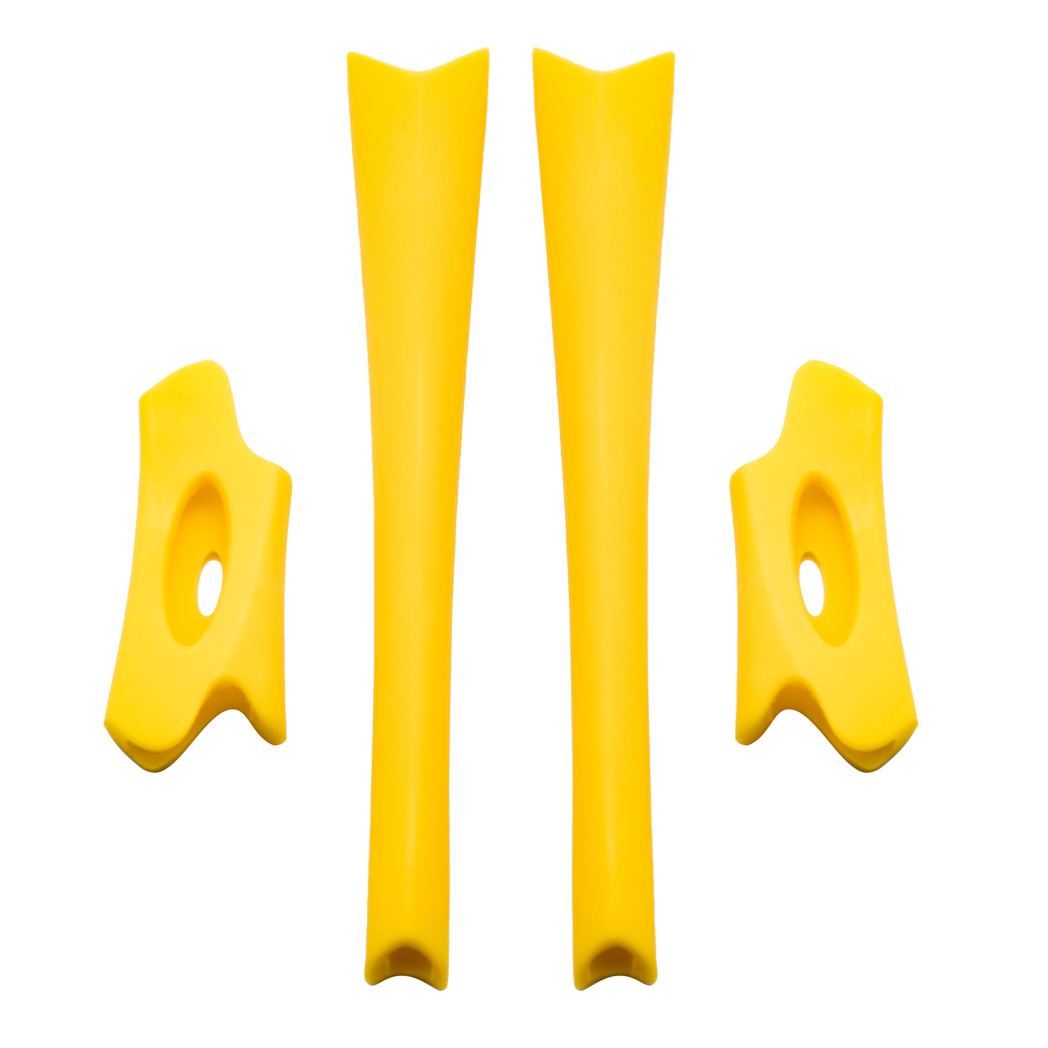 Imytpft Yellow Compatible/Replacement For Rubber Kit Oakley Flak Jacket /Flak Jacket XLJ  Earsocks  