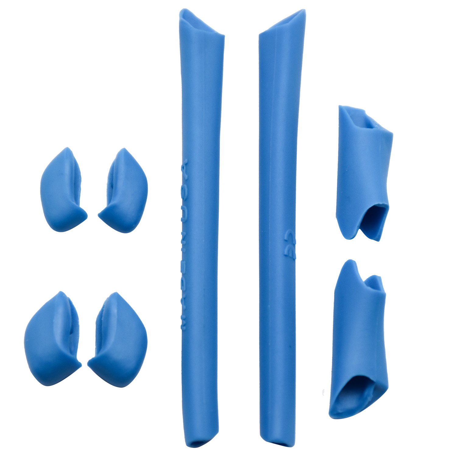 Imytpft Blue Compatible/Replacement Silicone Leg Set For Oakley Half Jacket XLJ Sunglasses Earsocks Rubber Kit