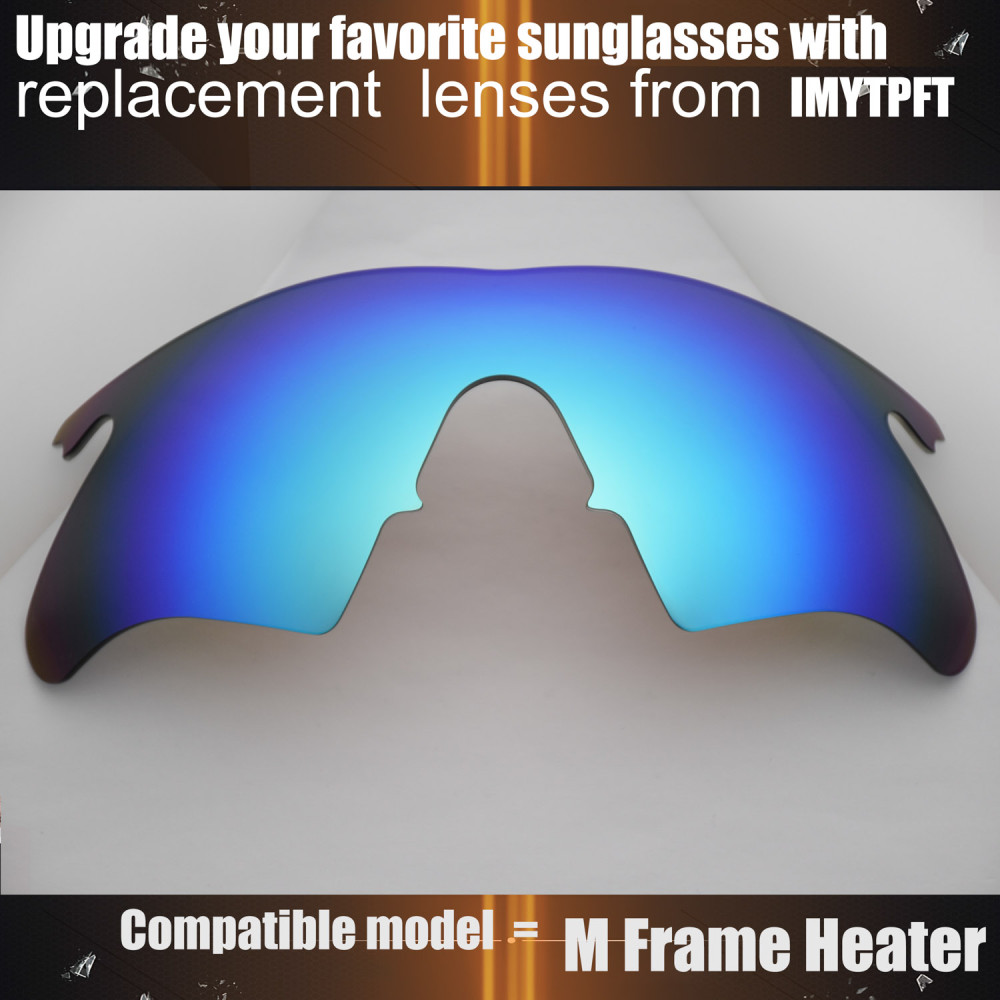 Imytpft Compatible/Replacement For Lenses Oakley M Frame Heater  Blue Polarized