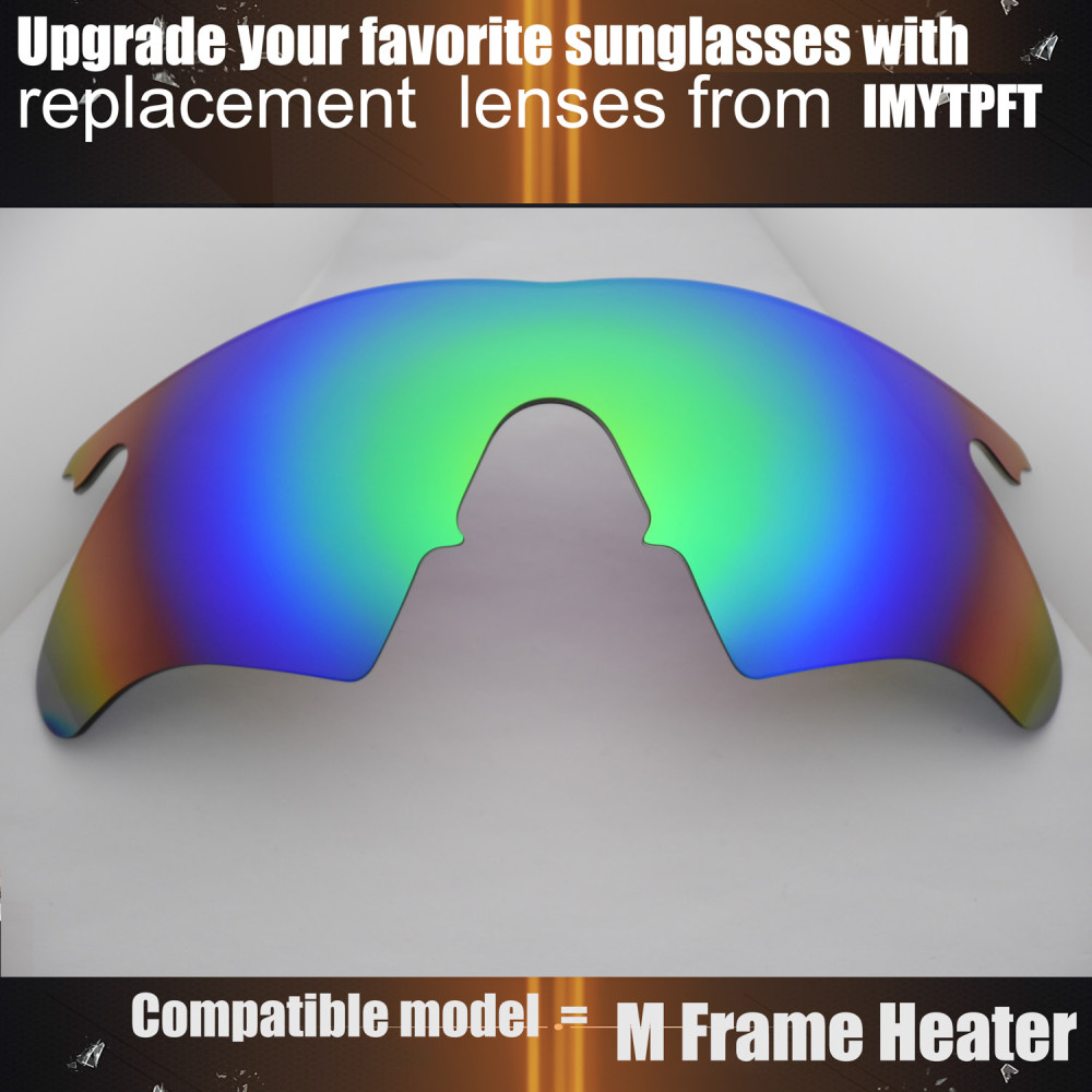 Imytpft Compatible/Replacement For Lenses Oakley M Frame Heater  Green Polarized