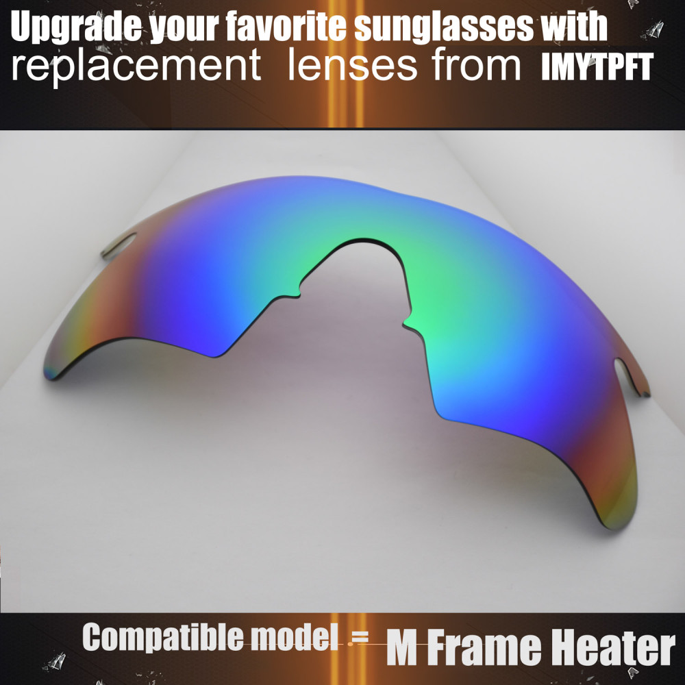 Imytpft Compatible/Replacement For Lenses Oakley M Frame Heater  Green Polarized