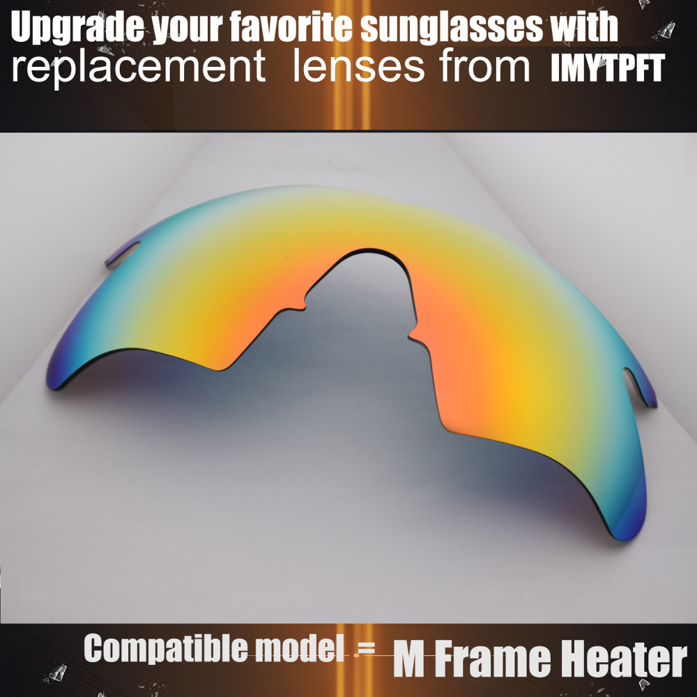 Imytpft Compatible/Replacement For Lenses Oakley M Frame Heater  Red Polarized