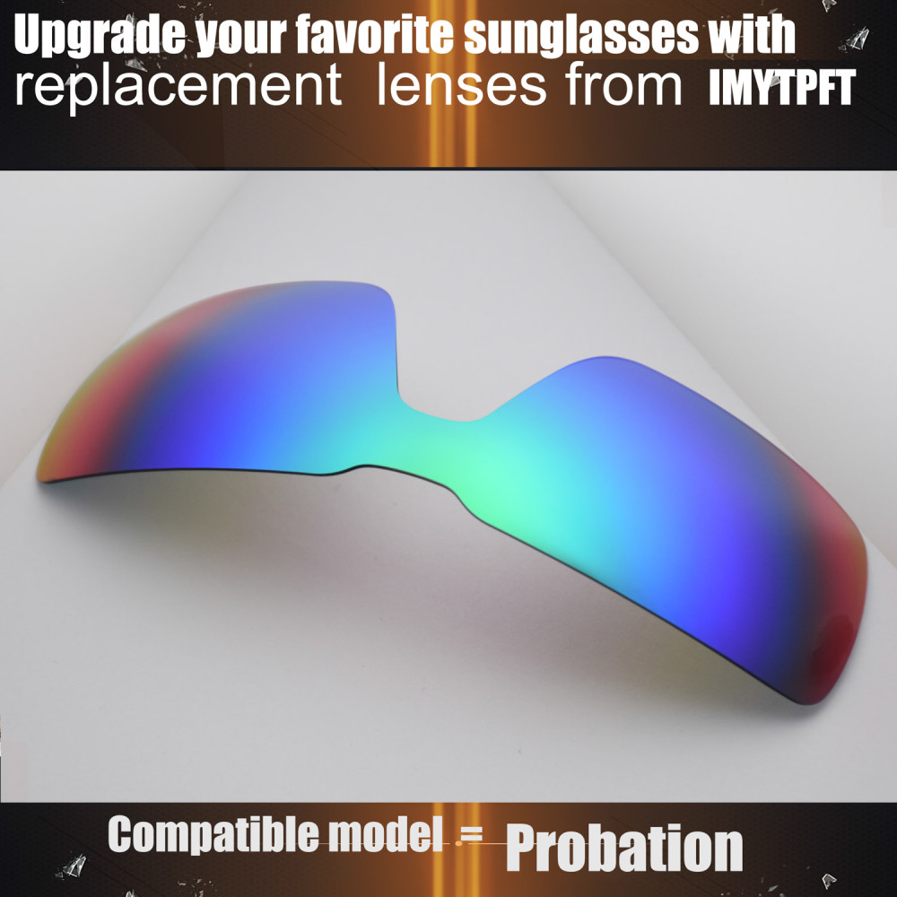 Imytpft Compatible/Replacement For Lenses Oakley Probation  Green Polarized
