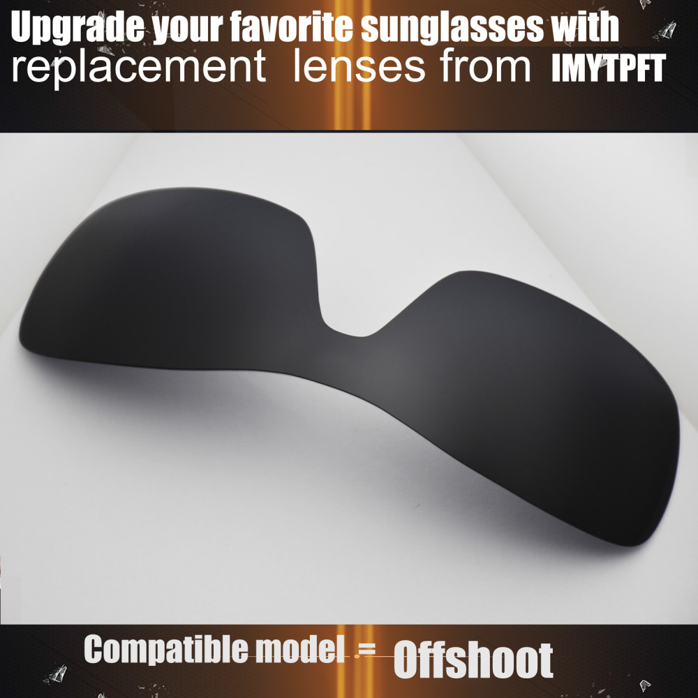 Imytpft Compatible/Replacement For Lenses Oakley Offshoot  Black Polarized