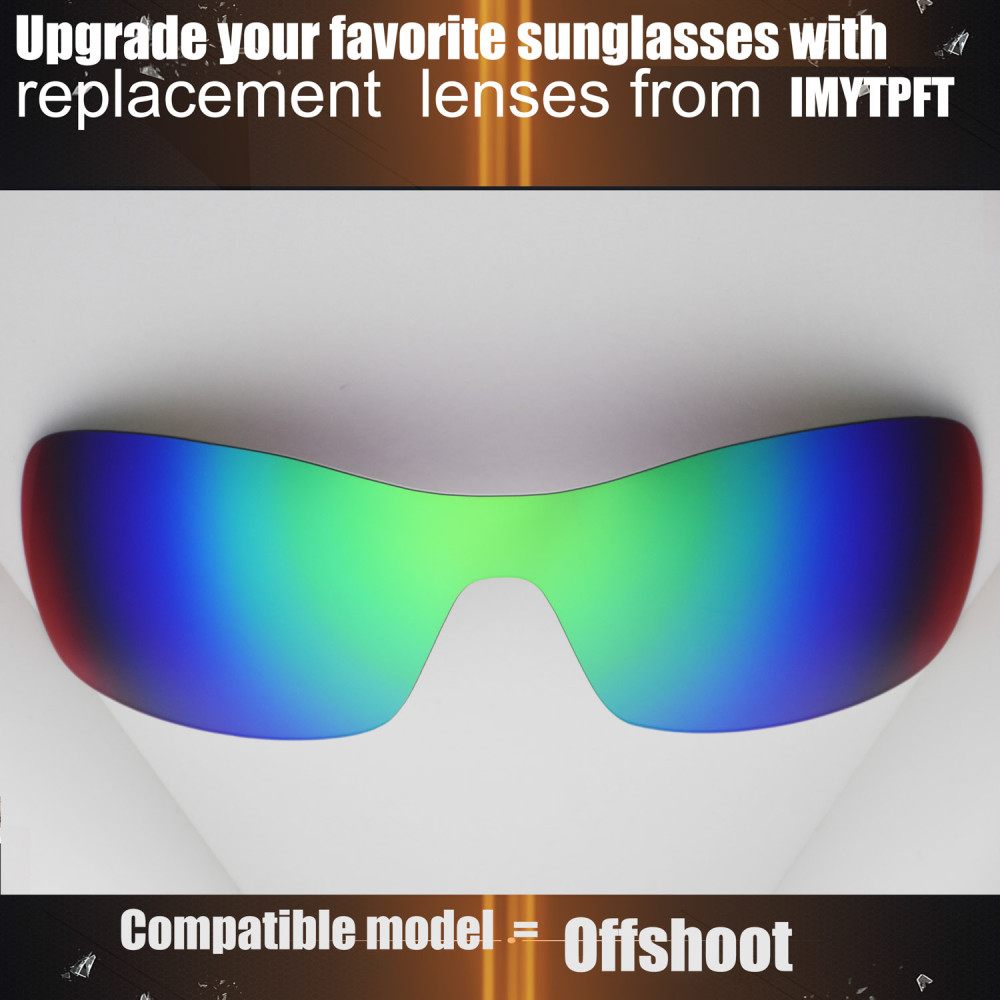 Imytpft Compatible/Replacement For Lenses Oakley Offshoot  Green Polarized