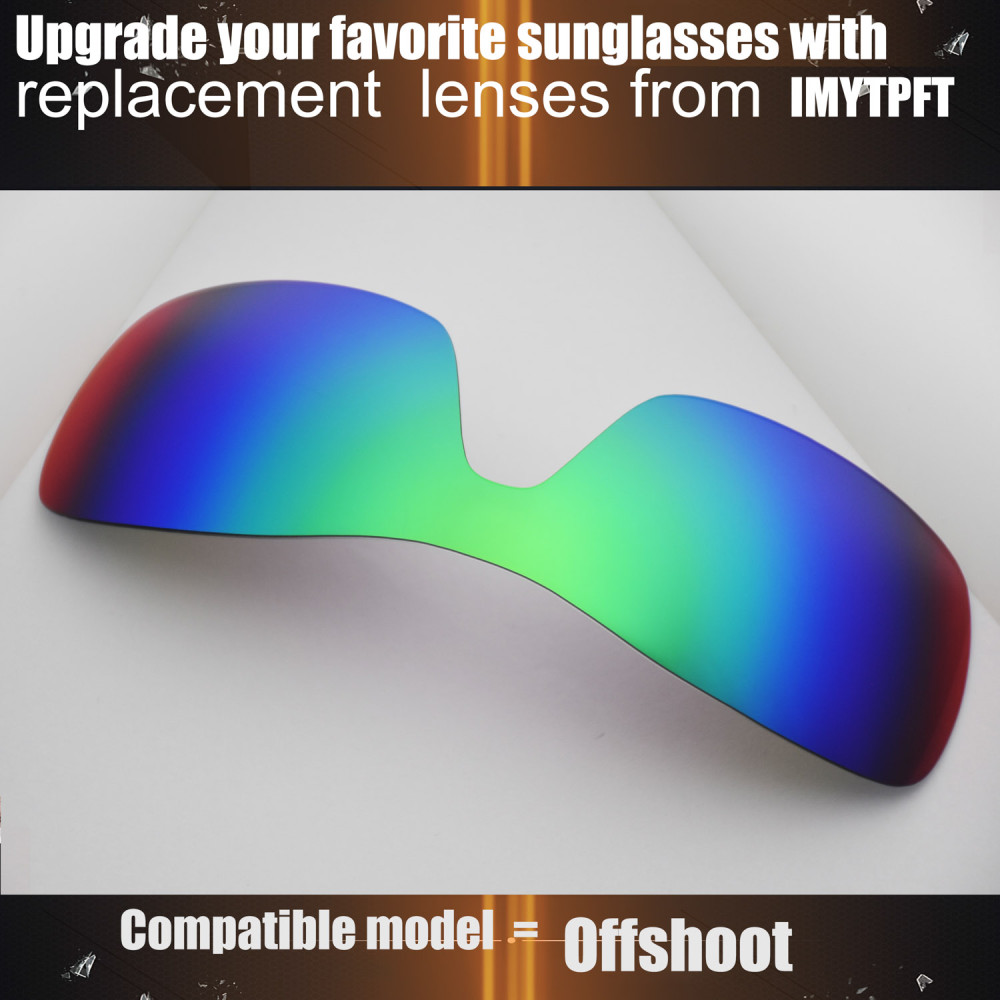 Imytpft Compatible/Replacement For Lenses Oakley Offshoot  Green Polarized