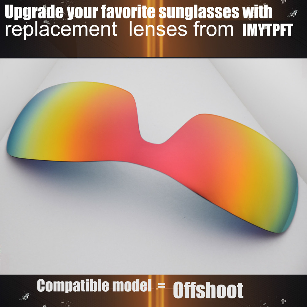 Imytpft Compatible/Replacement For Lenses Oakley Offshoot  Red Polarized