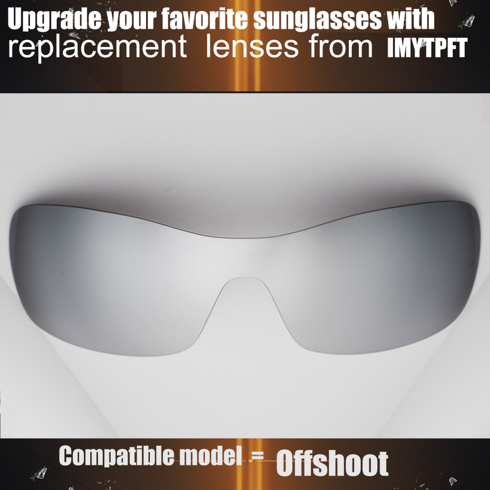 Imytpft Compatible/Replacement For Lenses Oakley Offshoot  Titanium Mirror Polarized