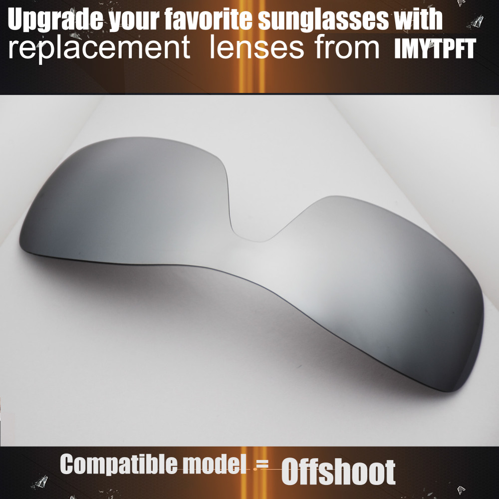 Imytpft Compatible/Replacement For Lenses Oakley Offshoot  Titanium Mirror Polarized