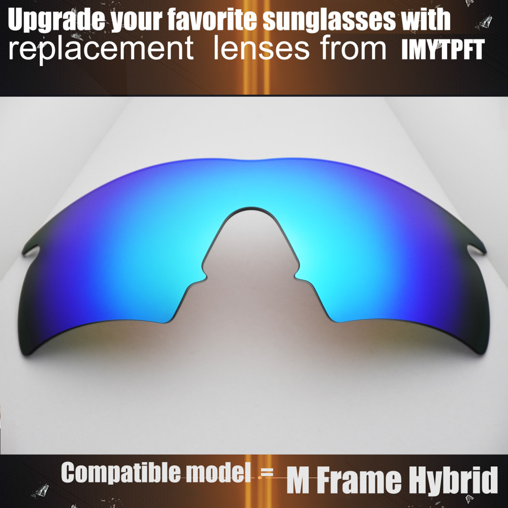 Imytpft Compatible/Replacement for Lenses Oakley M Frame Hybrid  Blue Polarized