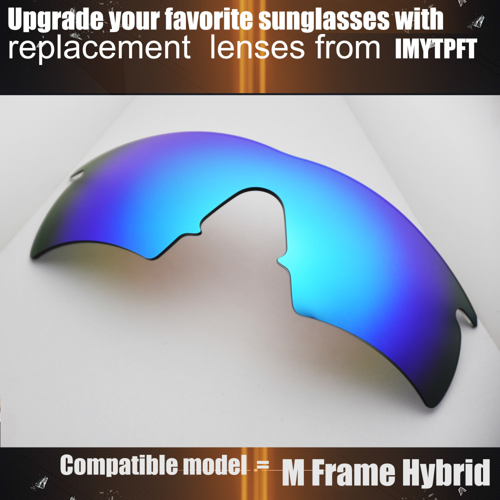 Imytpft Compatible/Replacement for Lenses Oakley M Frame Hybrid  Blue Polarized
