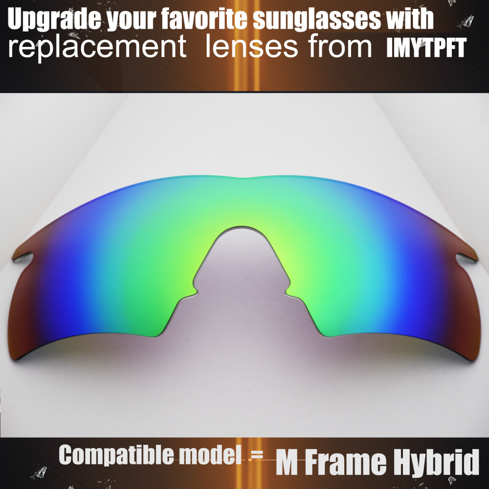 Imytpft Compatible/Replacement for Lenses Oakley M Frame Hybrid  Green Polarized
