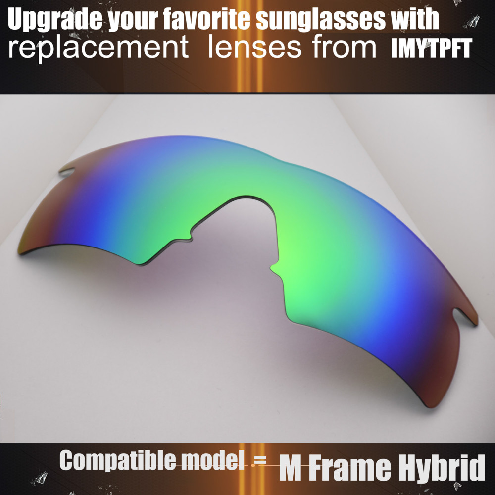 Imytpft Compatible/Replacement for Lenses Oakley M Frame Hybrid  Green Polarized