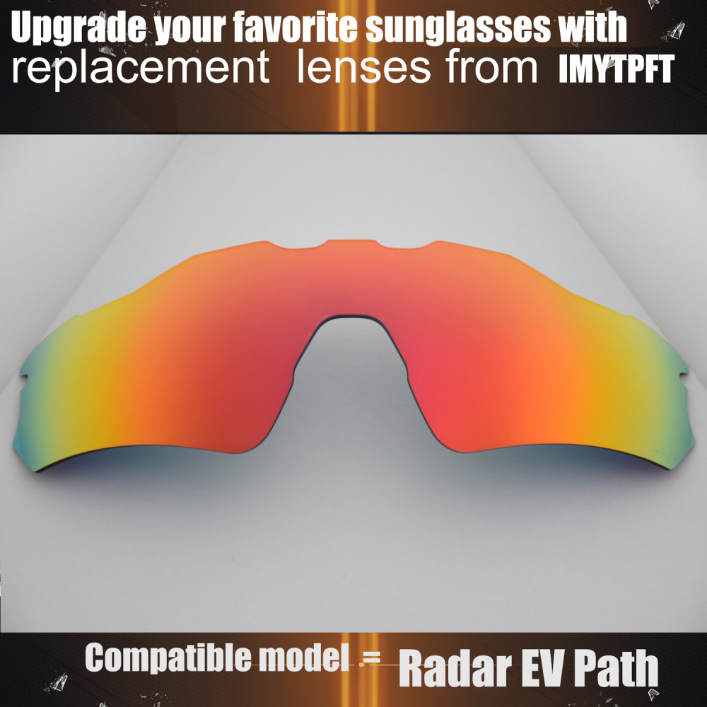 Imytpft Compatible/Replacement for Lenses Oakley Radar EV Path  Red Polarized