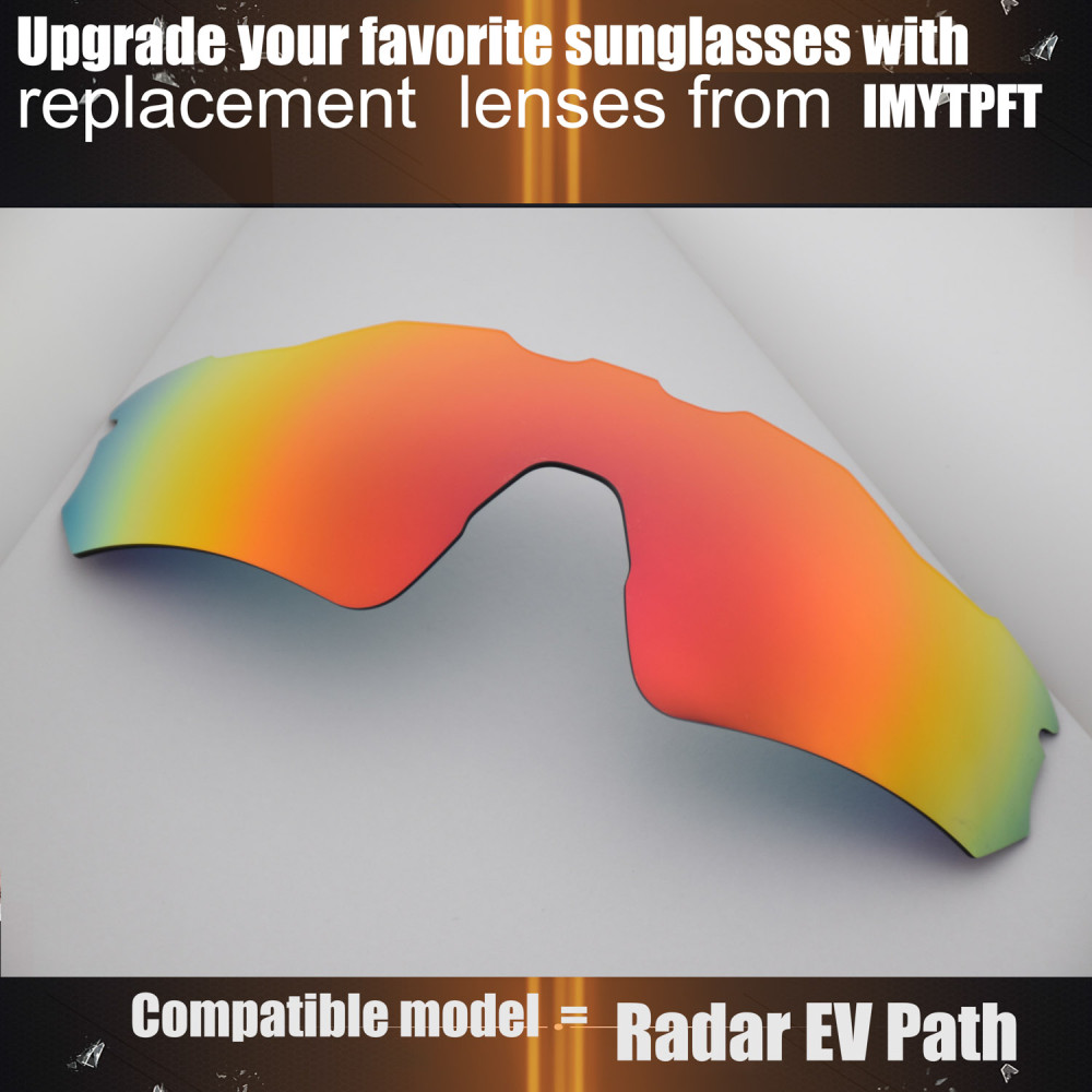 Imytpft Compatible/Replacement for Lenses Oakley Radar EV Path  Red Polarized