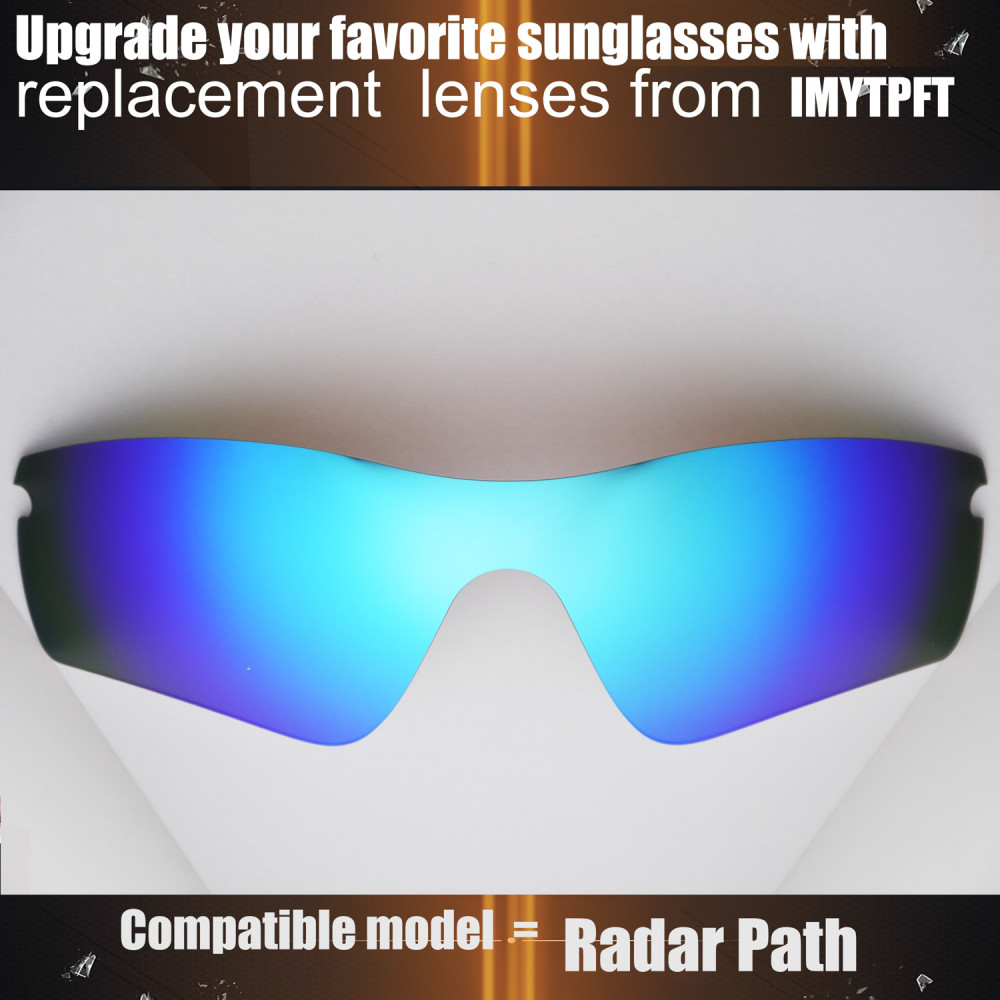 Imytpft Compatible/Replacement for Lenses Oakley Radar Path  Blue Polarized