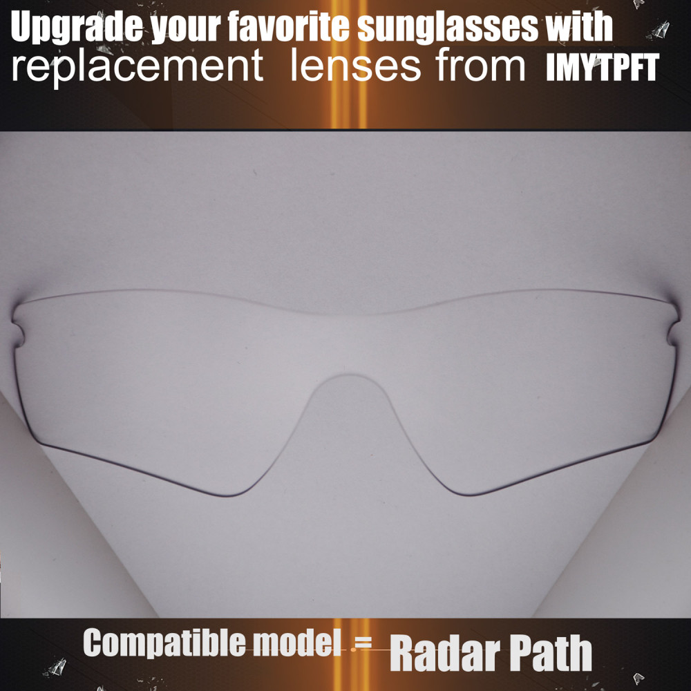 Imytpft Compatible/Replacement for Lenses Oakley Radar Path  Photochromic Polarized