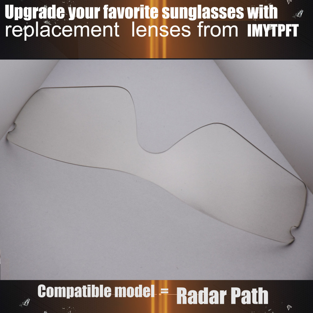 Imytpft Compatible/Replacement for Lenses Oakley Radar Path  Photochromic Polarized