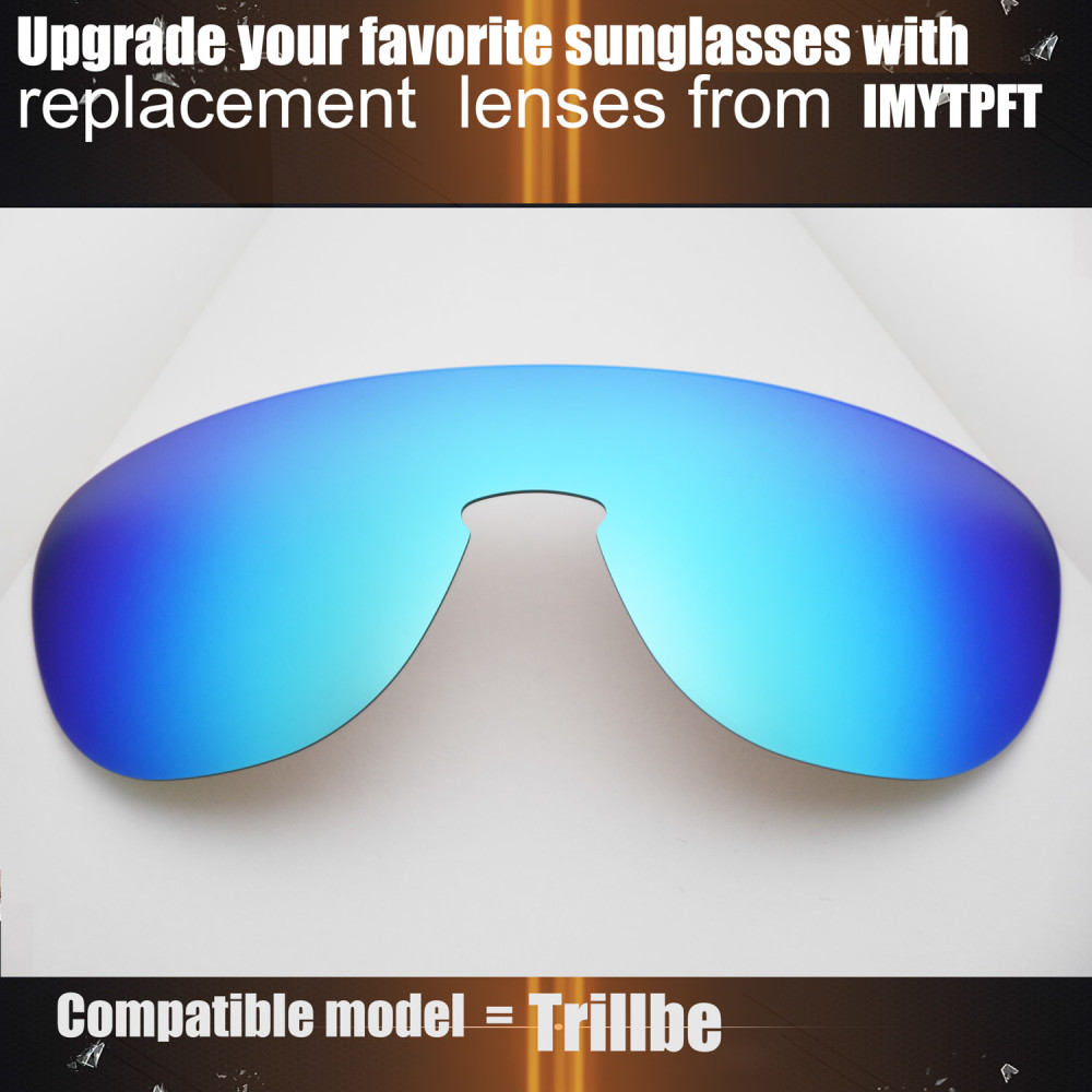 Imytpft Compatible/Replacement For Lenses Oakley Trillbe  Blue Polarized
