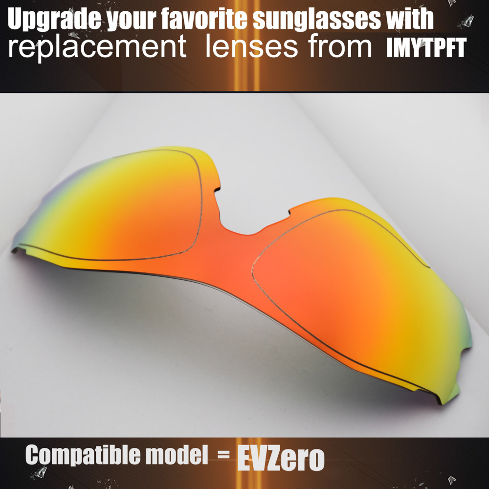 Imytpft Compatible/Replacement For Lenses Oakley EV Zero  Red Polarized