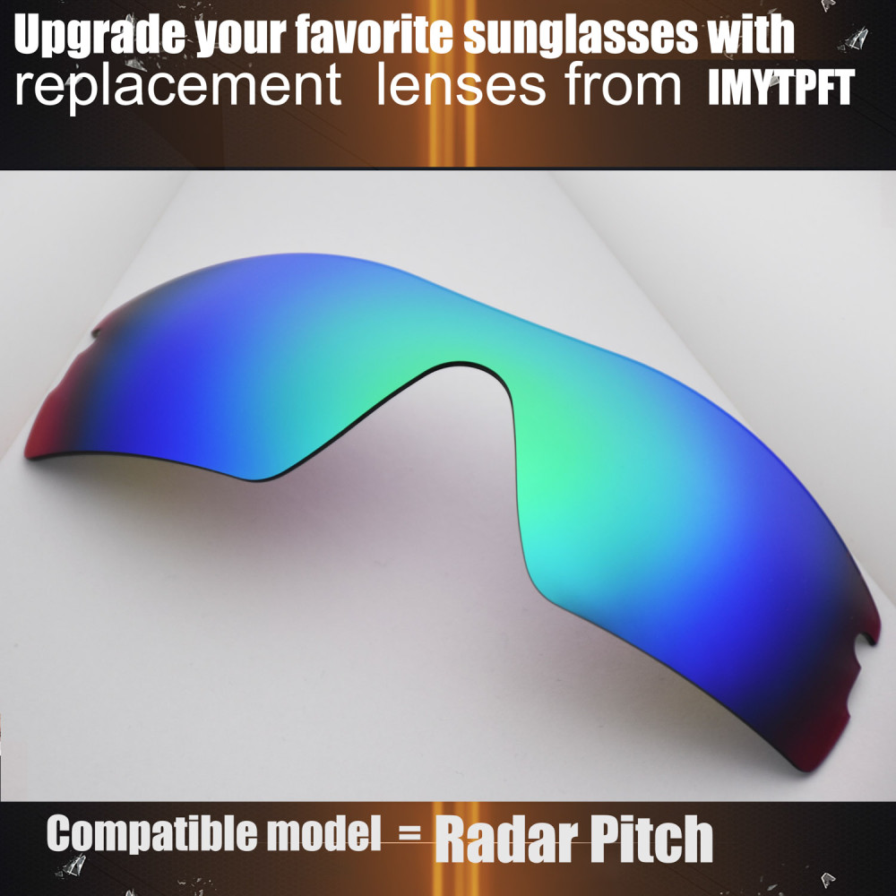Imytpft Compatible/Replacement For Lenses Oakley Radar Pitch  Green Polarized