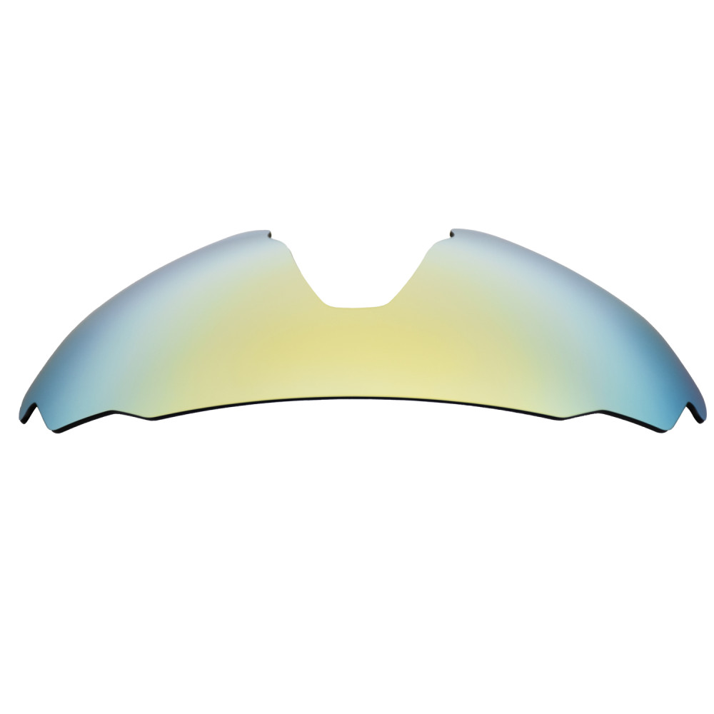 Imytpft Compatible/Replacement For Lenses Oakley Flight Jacket  24K Gold Polarized