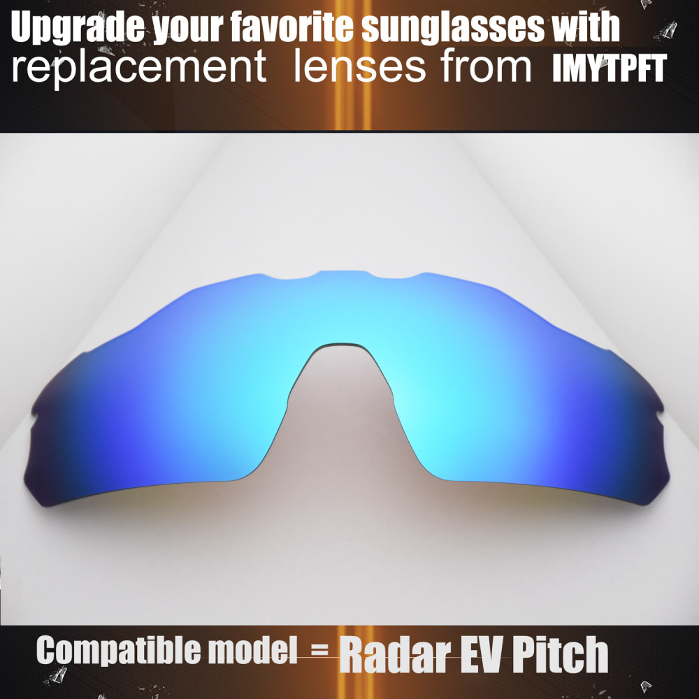 Imytpft Compatible/Replacement for Lenses Oakley Radar EV Pitch  Blue Polarized