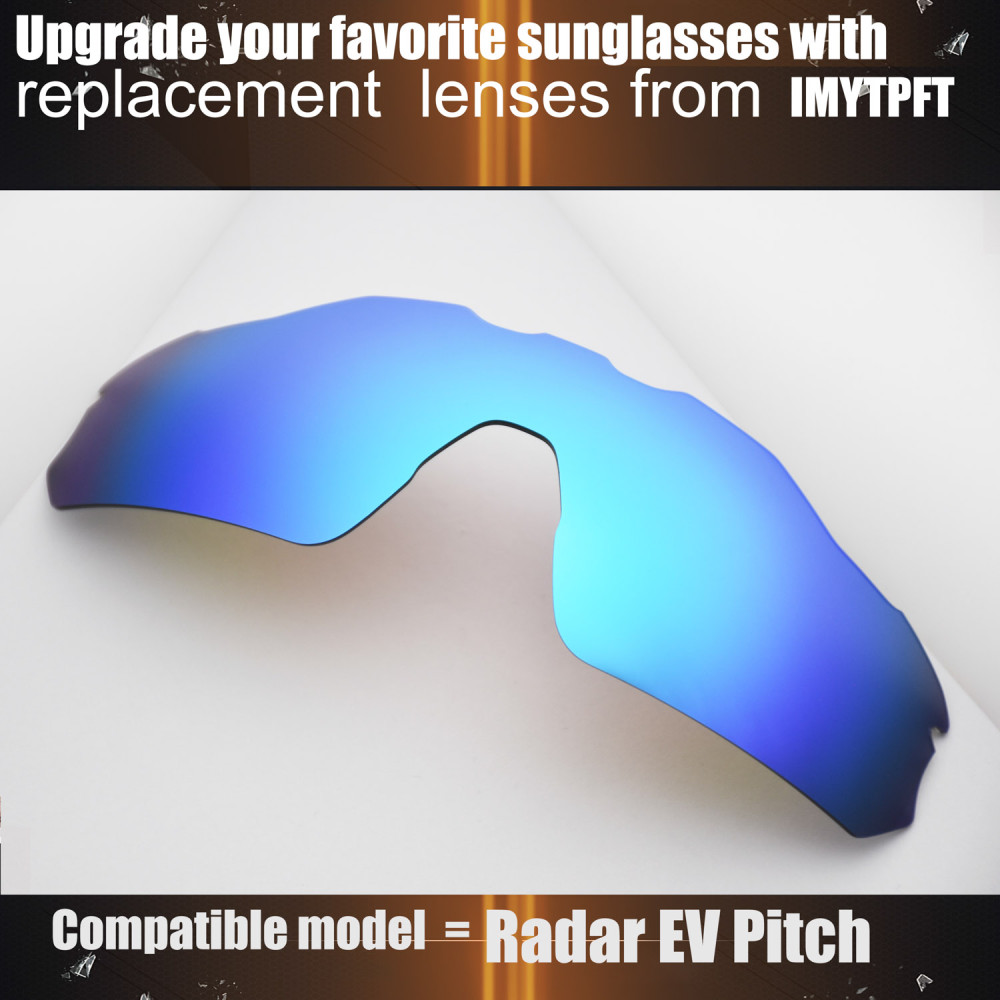 Imytpft Compatible/Replacement for Lenses Oakley Radar EV Pitch  Blue Polarized