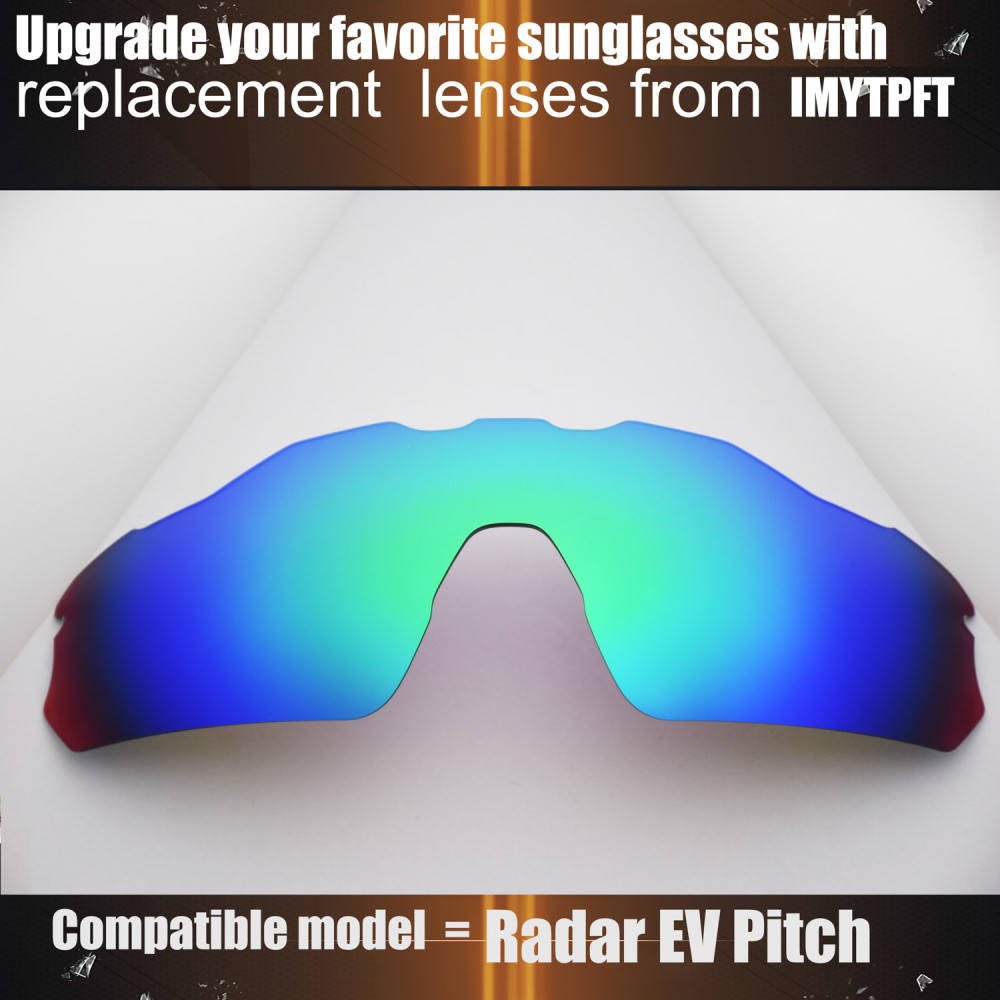 Imytpft Compatible/Replacement for Lenses Oakley Radar EV Pitch  Green Polarized