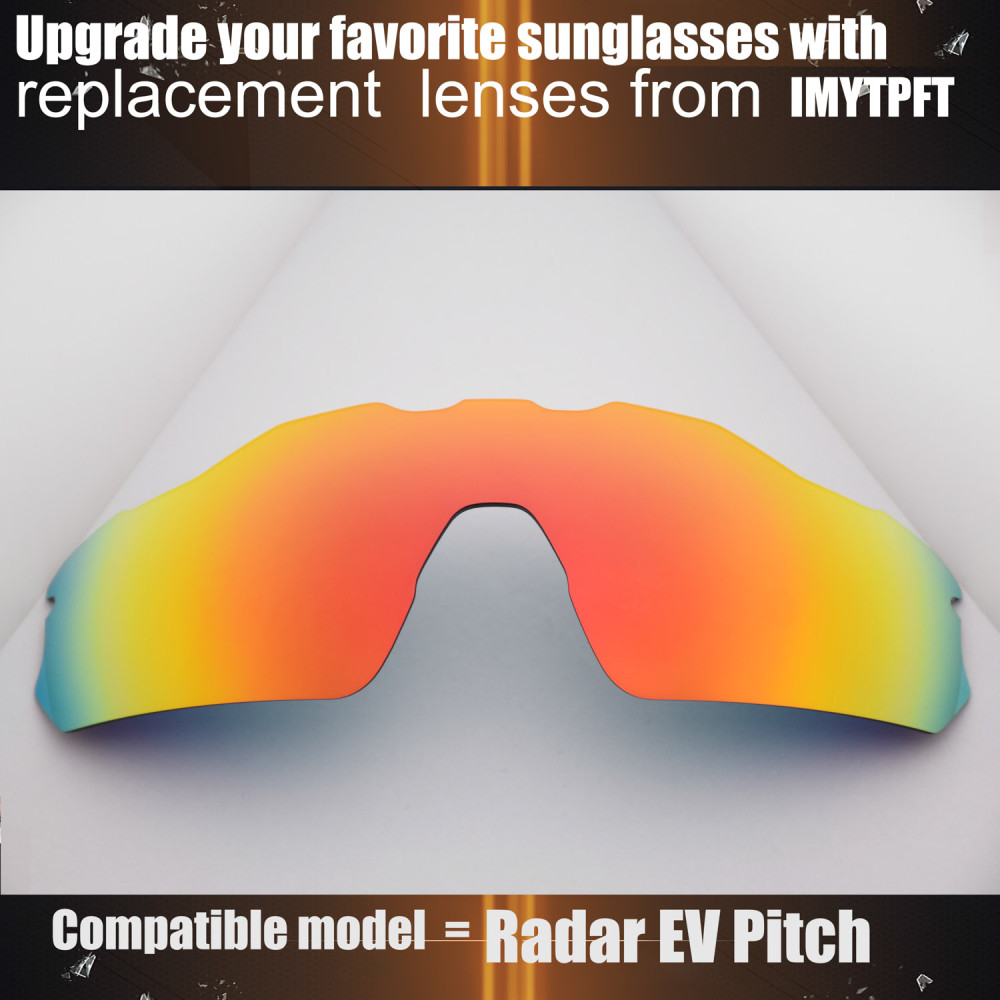 Imytpft Compatible/Replacement for Lenses Oakley Radar EV Pitch  Red Polarized