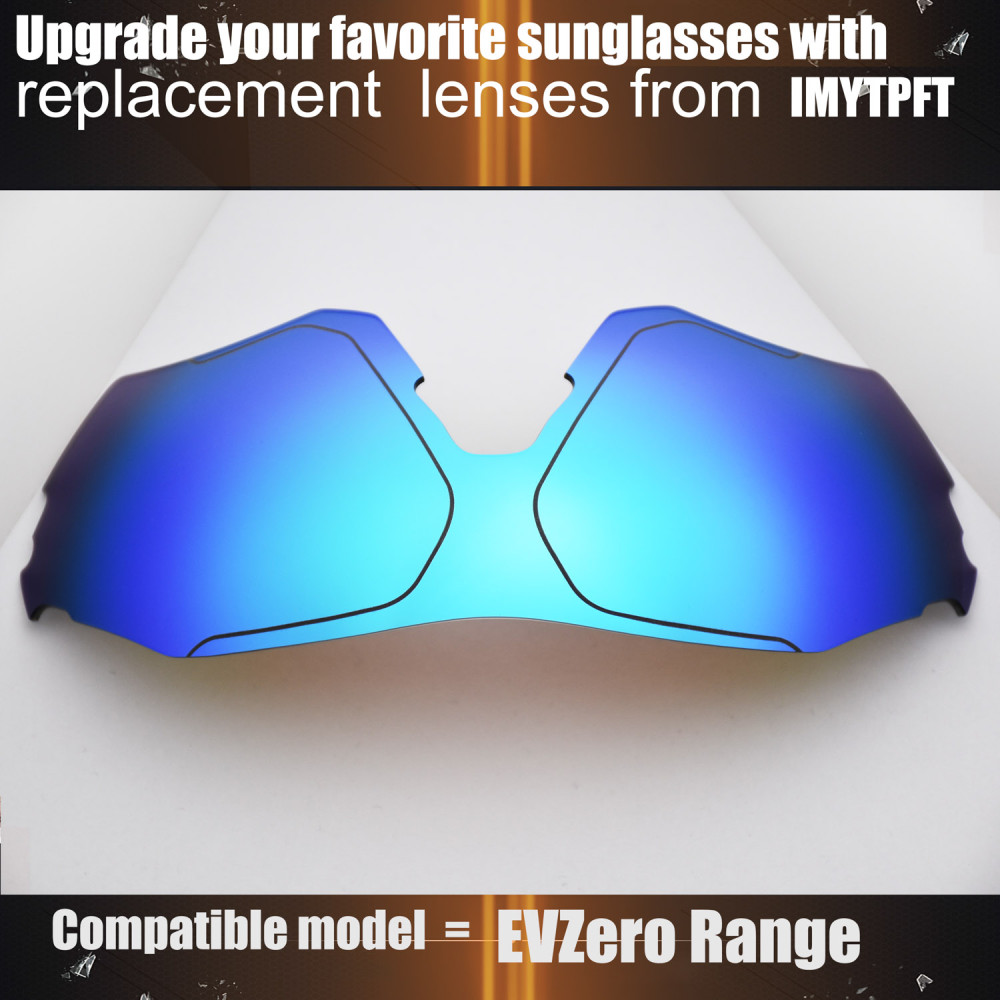 Imytpft Compatible/Replacement For Lenses Oakley EVZero Range  Blue Polarized