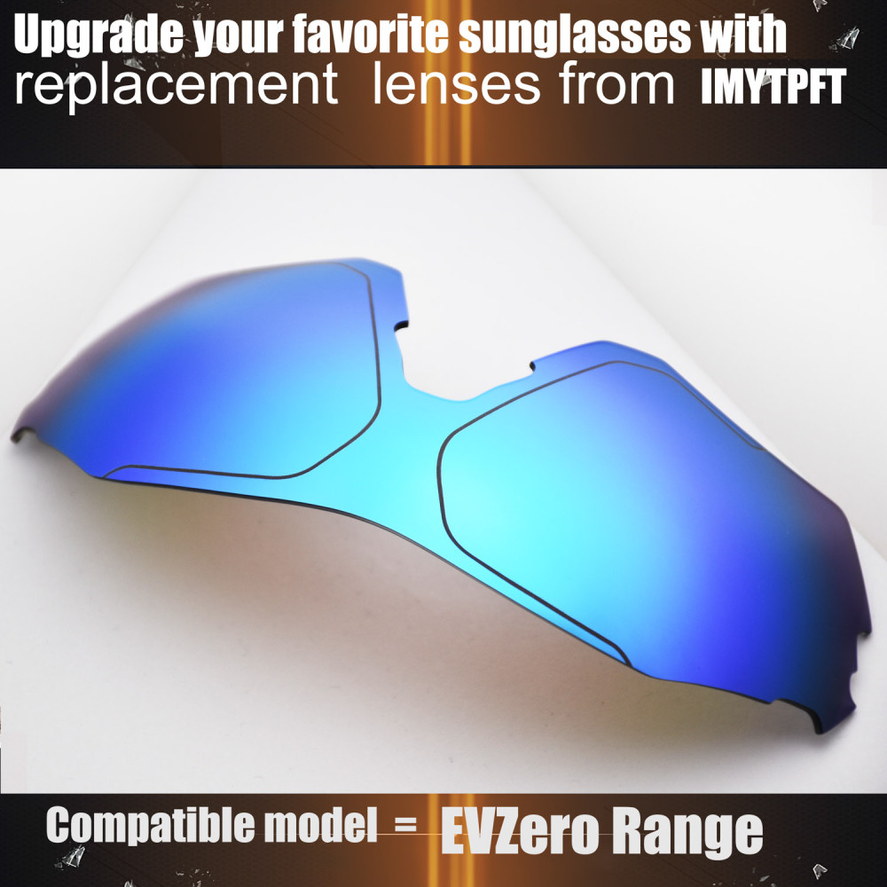 Imytpft Compatible/Replacement For Lenses Oakley EVZero Range  Blue Polarized