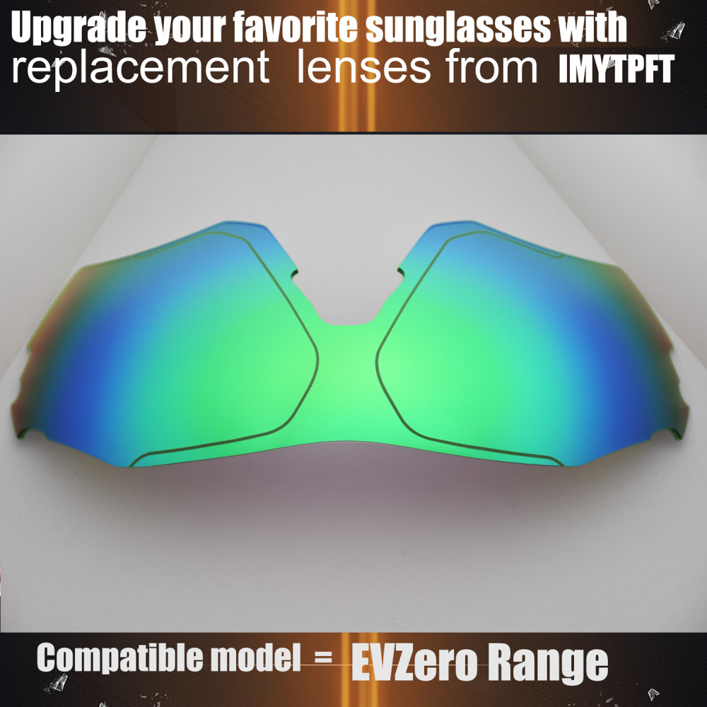 Imytpft Compatible/Replacement For Lenses Oakley EVZero Range  Green Polarized