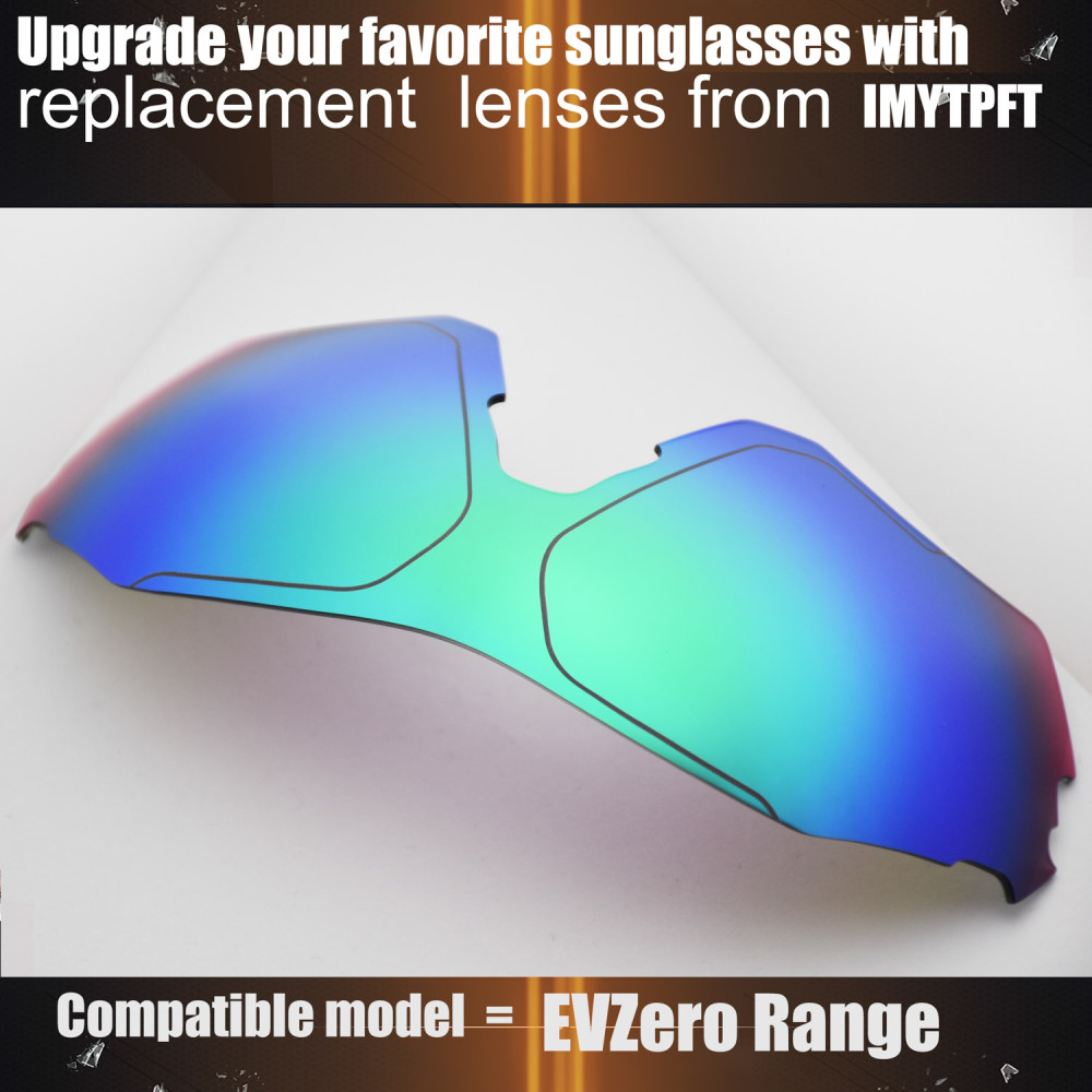 Imytpft Compatible/Replacement For Lenses Oakley EVZero Range  Green Polarized