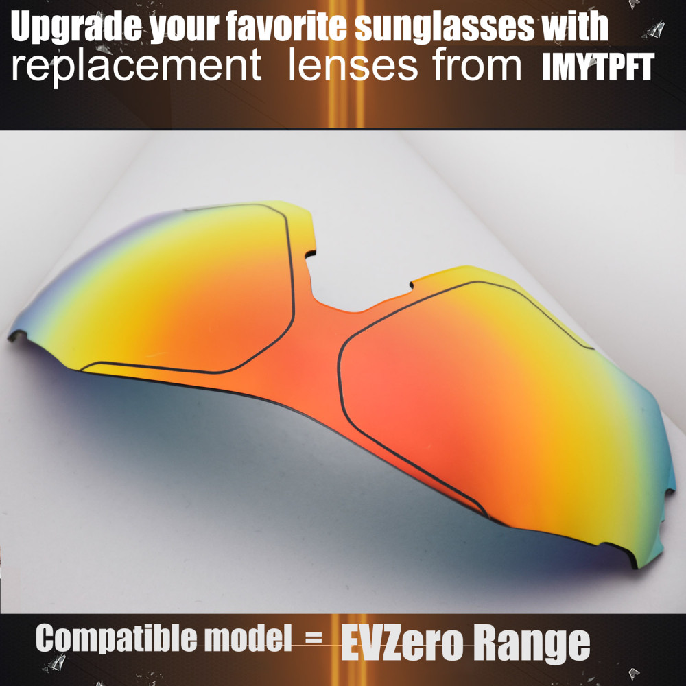 Imytpft Compatible/Replacement For Lenses Oakley EVZero Range  Red Polarized