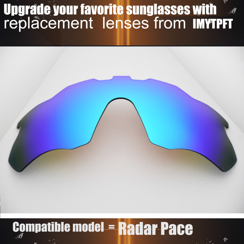 Imytpft Compatible/Replacement for Lenses Oakley Radar Pace  Blue Polarized